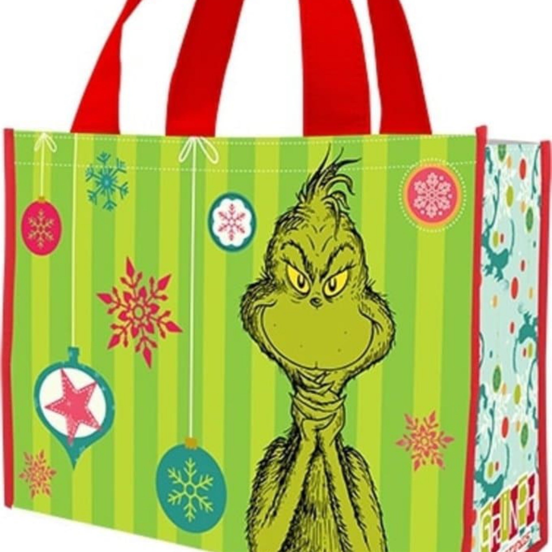 Dr. Seuss The Grinch Naughty and Nice Tin Tote