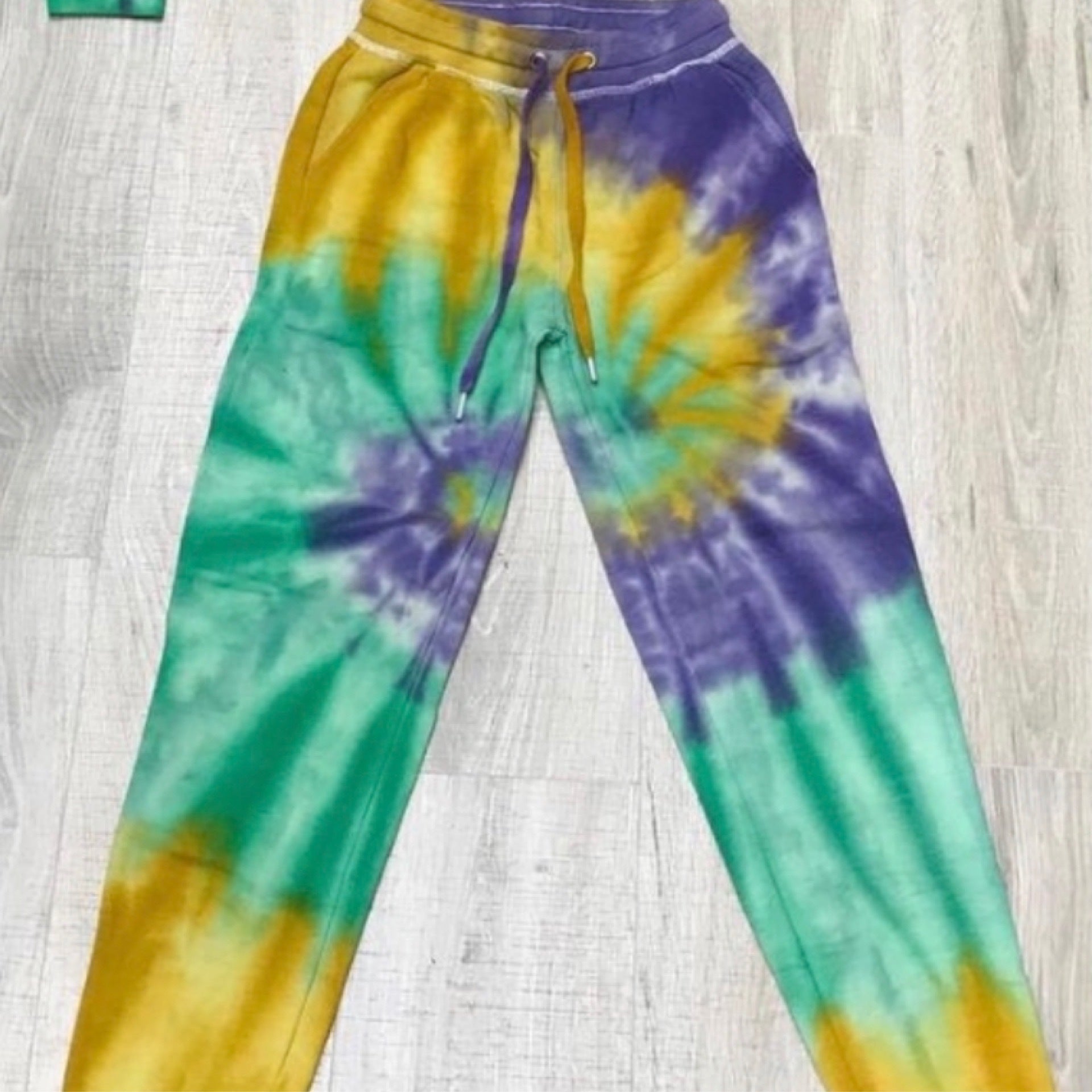 Tie dye rainbow joggers hot sale