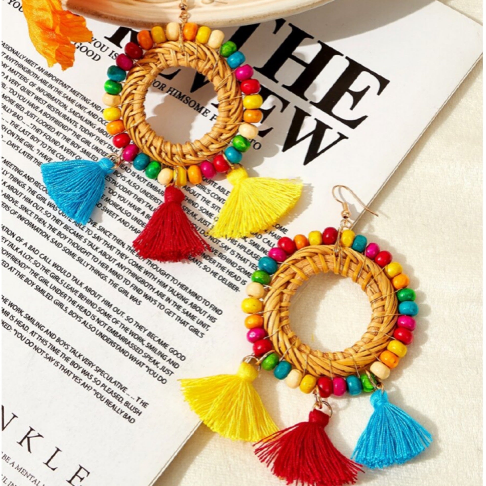Luxury Sequins Chain Tassel Metal Hoop Earrings Korean personalized Long  earrings for Women Girl Party Jewelry | Lazada PH