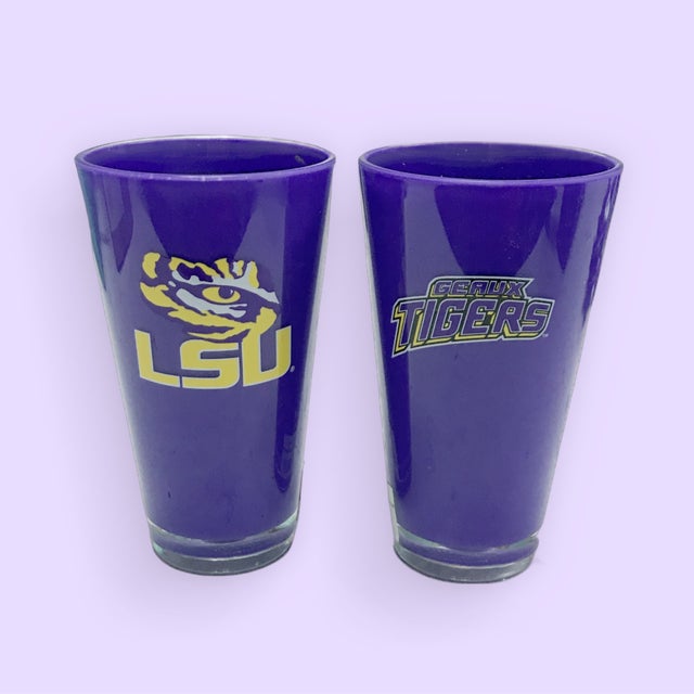 LSU, LSU 12 oz Purple Stemless Tumbler