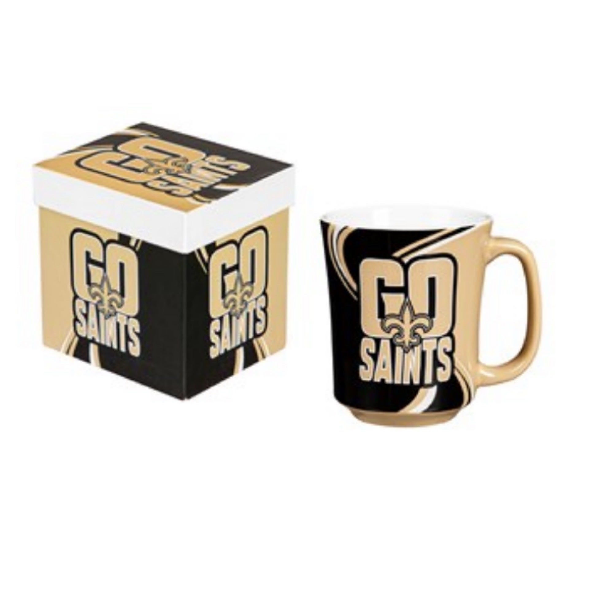 Logo New Orleans Saints Relief Mug - 14 oz