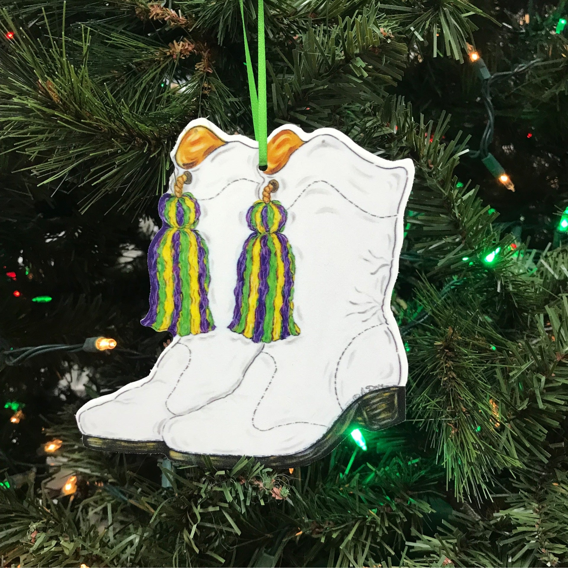 Marching Boots Ornament