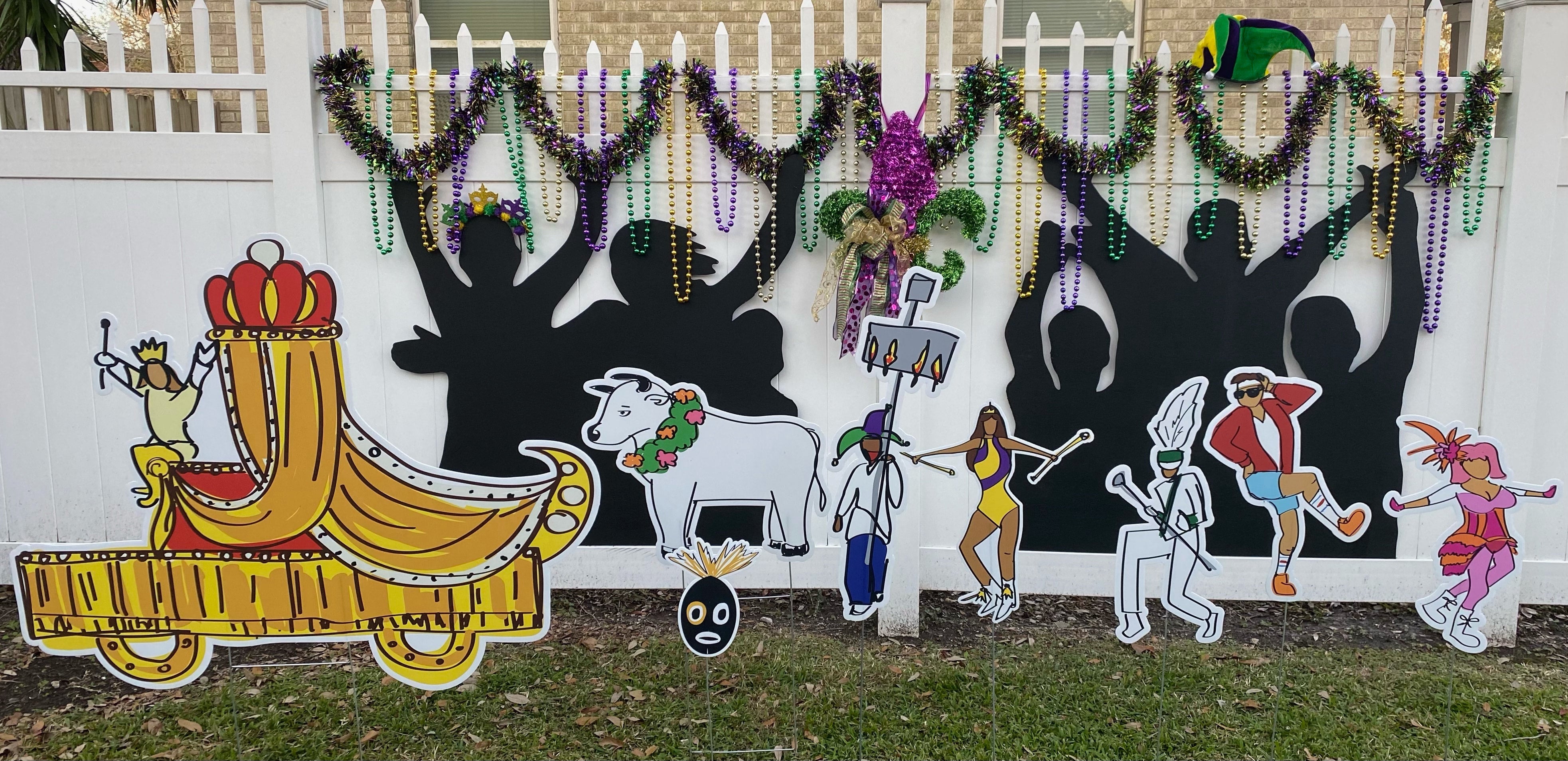 Mardi Gras Yard Decorations: A Complete Guide to Festive Flair