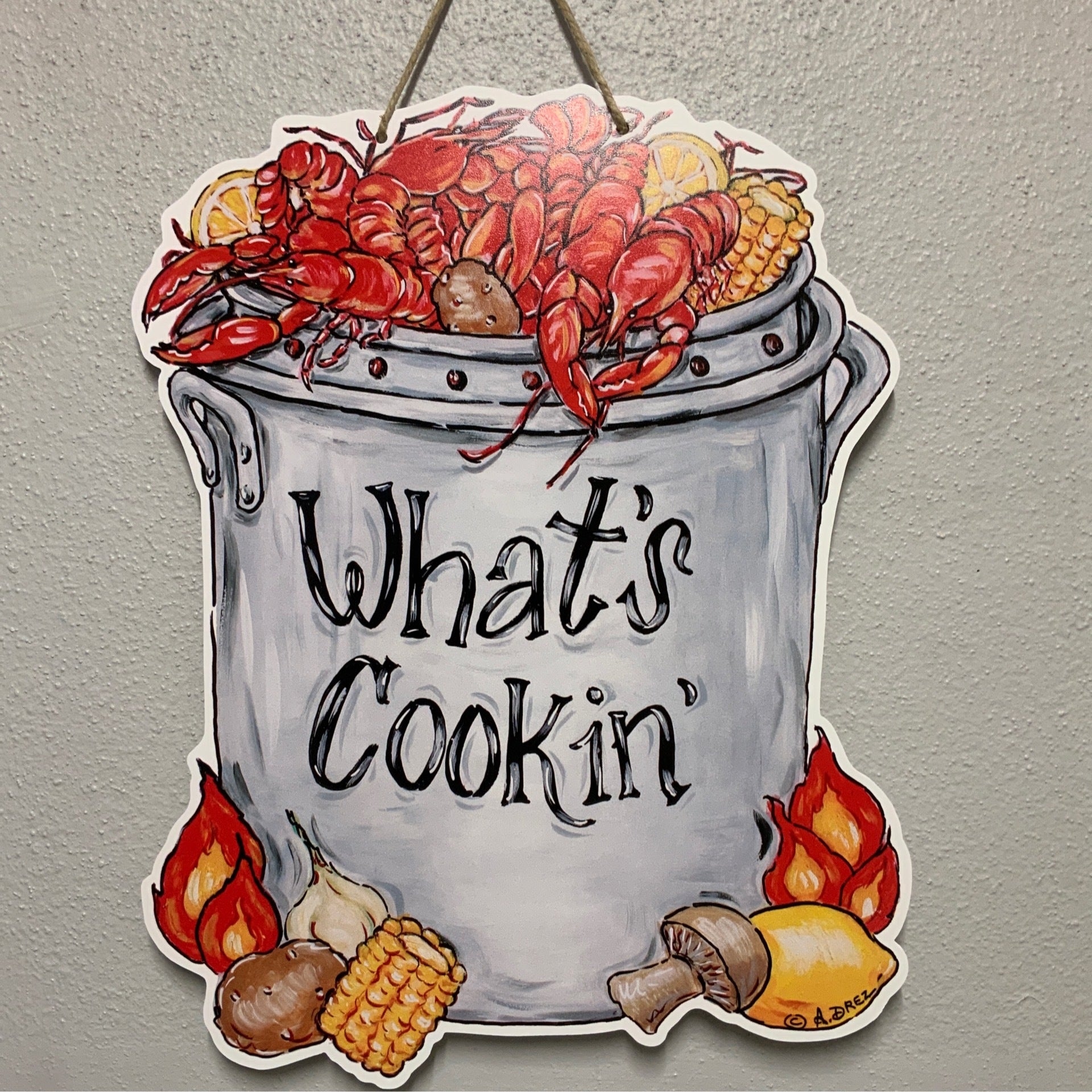 Crawfish Season Door Hanger|Crawfish Door Hanger| Crawfish Season Decor| Cajun outlet Door Hanger|Louisiana Door Hanger|