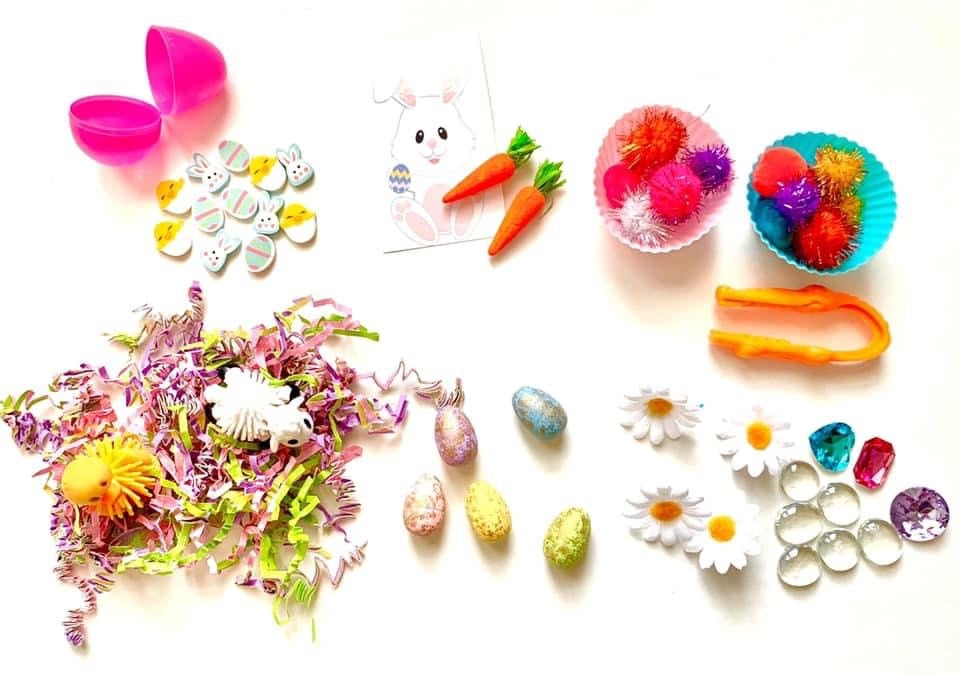 Easter Sensory Kit w/ Play Dough